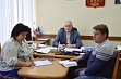 Первый заместитель Главы Администрации города С.А. Бондаренко провел личный приём граждан