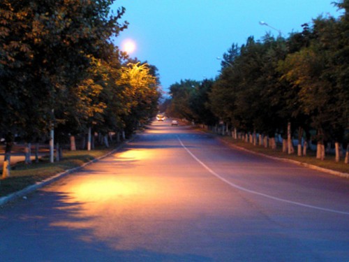 Ночные улицы города