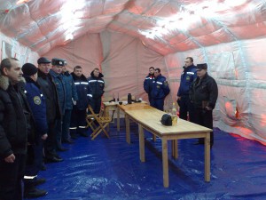 В Новошахтинске прошли учения по ликвидации природной чрезвычайной ситуации